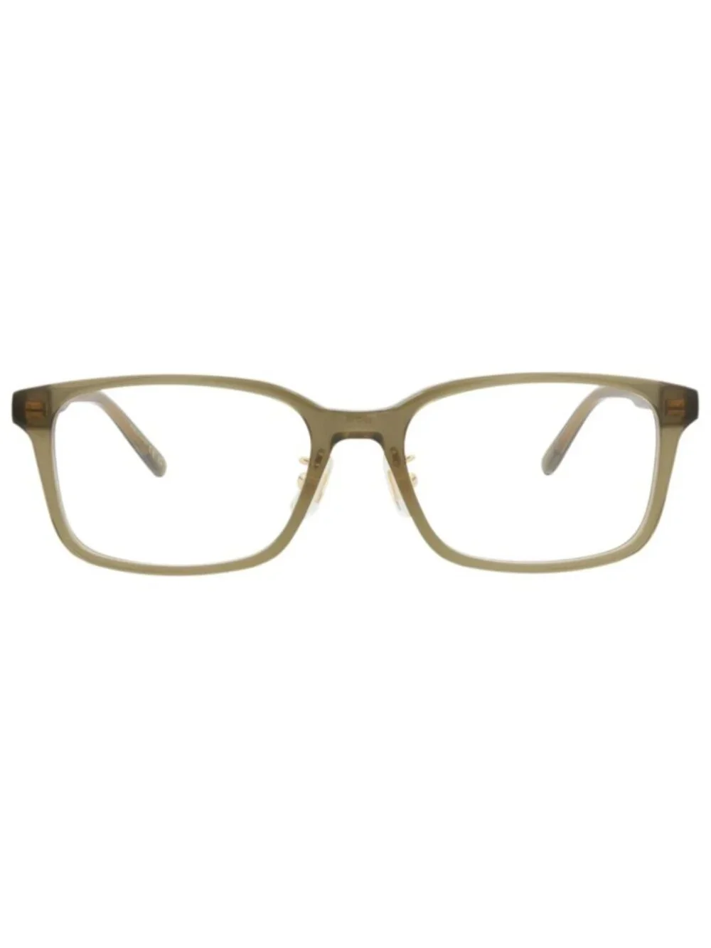 New Dunhill Women's Eyeglasses Square Rectangle Acetate Frame Mens Brown Brown
